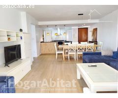 ¡PRIMERA LÍNEA DE PLAYA! AMPLIO Y EXTERIOR EN RESIDENCIAL CON GARAJE Y PISCINA