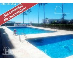 ¡PRIMERA LÍNEA DE PLAYA! LUMINOSO EN RESIDENCIAL CON PISCINA Y TERRAZA