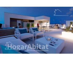 ¡ESPECTACULAR, A ESTRENAR! CON PISCINA, GARAJE Y TERRAZA CERCA DE LA PLAYA