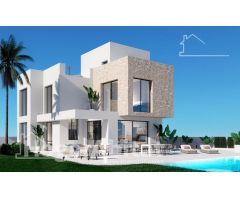 ¡VISTAS AL MAR! MAGNIFICO VILLA DE LUJO A ESTRENAR  CON PISCINA, GARAJE Y SOLARIUM