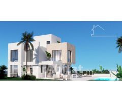 ¡VISTAS AL MAR! MAGNIFICO VILLA DE LUJO A ESTRENAR  CON PISCINA, GARAJE Y SOLARIUM