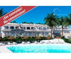 ¡A UN PASO DE LA PLAYA! MAGNIFICOS PISOS CON PISCINA, TERRAZA Y GARAJE