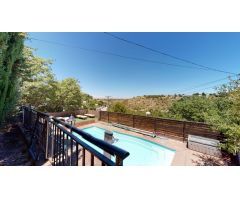 MAGNIFICO CHALET  CON VISTAS Y PISCINA, EL ROBLEDAL - VILLALBILLA