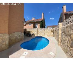 VENTA DE CHALET PAREADO CON PISCINA EN VILLALBILLA