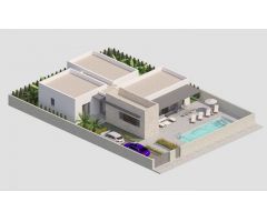 VILLAS MODERNAS DE OBRA NUEVA EN BENIJOFAR