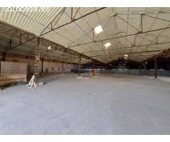 NAVE ALMACÉN DISPONIBLE EN ALQUILER