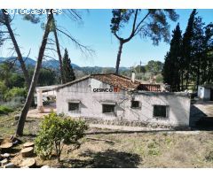 CHALET SOBRE PARCELA URBANA CON MUCHAS POSIBILIDADES