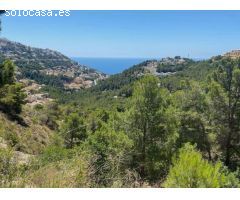 Vistas al mar,2 terrenos juntos en ALTEA se puede hace 2 chalets, en venta OPORTUNIDAD!