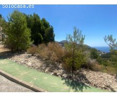 Vistas al mar,2 terrenos juntos en ALTEA se puede hace 2 chalets, en venta OPORTUNIDAD!