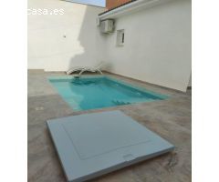 Bungalow NUEVO planta baja con piscina privada 3 dormitorios