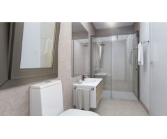 ¡Piso de dos dormitorios en planta baja con terraza y jardín de 39m!