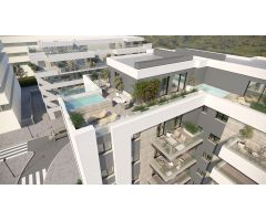 ¡Piso de dos dormitorios en planta baja con terraza y jardín de 39m!