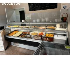Negocio de comidas para llevar en funcionamiento