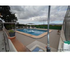 Casa con terreno unos 3.354 m2. de superficie en Santomera zona La Matanza, 85 m2. construidos