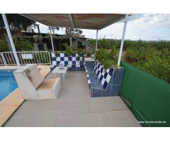 Casa con terreno unos 3.354 m2. de superficie en Santomera zona La Matanza, 85 m2. construidos