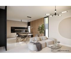 Residencial de 48 viviendas unifamiliares de lujo, de 3 dormitorios y 2 baños con solárium.