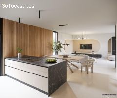 Residencial de 48 viviendas unifamiliares de lujo, de 3 dormitorios y 2 baños con solárium.