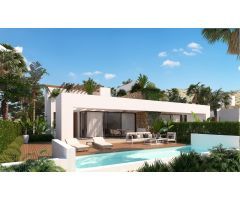 ADOSADOS CON JARDÍN, PISCINA Y SOLARIUM PRIVADOS EN CAMPO GOLF FONT DEL LLOP