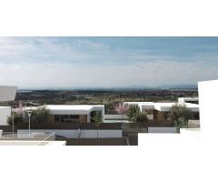 VILLAS DE OBRA NUEVA DE UNA SOLA PLANTA EN CAMPO DE GOLF ALTOANA, MURCIA