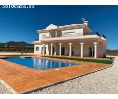 VILLAS DE OBRA NUEVA EN PINOSO