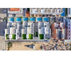 CHALETS ADOSADOS DE OBRA NUEVA EN GUARDAMAR DEL SEGURA