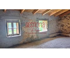 CABAÑA SEMIRREFORMADA EN BUSTABLADO. ARREDONDO
