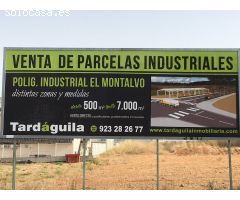 SE VENDE SUELO INDUSTRIAL EN LA AMPLIACIÓN DEL POLÍGONO MONTALVO III