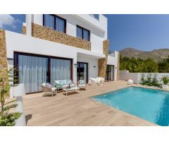 Nuevas Villas a la venta con impresionantes vistas al mar en Finestrat a un precio inmejorable