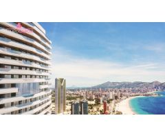 APARTAMENTO OBRA NUEVA  EN BENIDORM , PLAYA DE PONIENTE VISTA AL MAR. GV5067C
