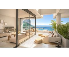 Extraordinario apartamento de nueva construcción a la venta en Calpe con vistas al mar.