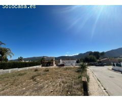 Parcela urbanizable a la venta en Alcalali de 452 m2. Costa Blanca.