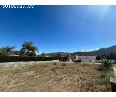 Parcela urbanizable a la venta en Alcalali de 452 m2. Costa Blanca.