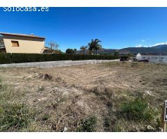 Parcela urbanizable a la venta en Alcalali de 452 m2. Costa Blanca.