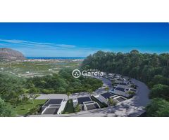 Nueva villa con piscina privada y vistas al mar en venta en Monte Solana Pedreguer - excelente!!