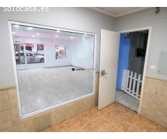 Local en Avenida de Madrid con 80 m², solado de , escayola y varias dependencias, preparado con cerr