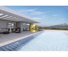 Exclusiva Villa de Lujo con Vistas al Valle y MAR en la nueva Urbanización MONTE OLIMPO · Javea