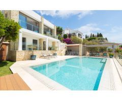 COSTA HOUSES Luxury Villas S.L ® presenta Villa Puchol - Elegancia y Vistas Panorámicas Mar en Jávea