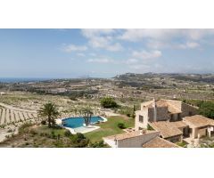 FINCA TROBAT - LUJO Y ENCANTO EN MORAIRA - TEULADA CON VISTAS AL MAR MEDITERRANEO