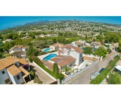 VILLA COSTERA MAR EN MORAIRA - VISTAS AL MAR Y AL VALLE, CERCA DE PLAYA DEL PORTET