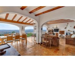 VILLA MOLINS CON VISTAS INIGUALABLES AL MAR MEDITERRÁNEO EN JÁVEA - XÀBIA