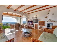 VILLA MOLINS CON VISTAS INIGUALABLES AL MAR MEDITERRÁNEO EN JÁVEA - XÀBIA