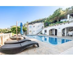VILLA LA BARRACA - EN VENTA CON VISTAS AL MAR Y A LA ISLA DE PORTIXOL EN JÁVEA, ALICANTE