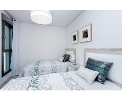 Residencial con piscina, sauna y gimnasio