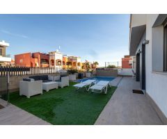 Villa con piscina privada y sótano