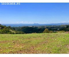 TERRENO URBANIZABLE DE 6.310M2 SITUADO EN LA MILLA DE ORO CON VISTAS AL MAR