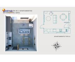Apartamento en venta en Urb. Parque del Genil