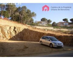 Solar urbano en zona exclusiva de Calonge, en la urbanización de Torre Valentina con vistas al mar.