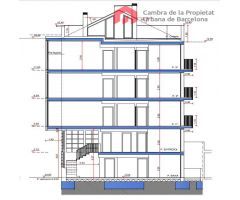 Solar con proyectos para 4 viviendas preparado para edificar en Verdún