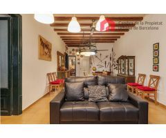 Extraordinaria y luminosa vivienda única en el Born con ascensor.