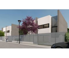 Nueva construcción de chalets adosados